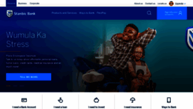 What Stanbicbank.co.ug website looked like in 2023 (This year)