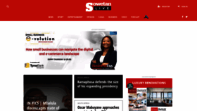 What Sowetanlive.co.za website looked like in 2023 (2 years ago)