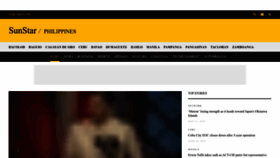 What Sunstar.com.ph website looked like in 2023 (This year)