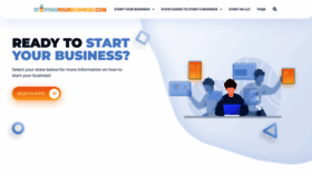 What Startingyourbusiness.com website looked like in 2023 (This year)