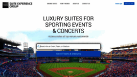 What Suiteexperiencegroup.com website looked like in 2023 (2 years ago)