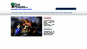 What Suapesquisa.com website looked like in 2023 (This year)