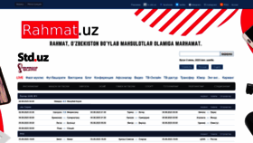 What Stadion.uz website looked like in 2023 (This year)