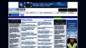 What Sayfiereview.com website looked like in 2023 (This year)