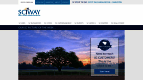 What Sciway.net website looked like in 2023 (This year)