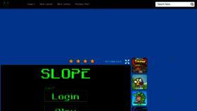 What Slope2.online website looked like in 2023 (2 years ago)