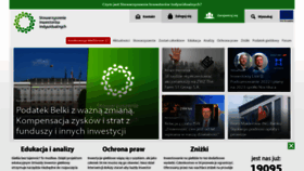 What Sii.org.pl website looked like in 2023 (2 years ago)