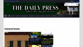 What Smdailypress.com website looked like in 2023 (This year)