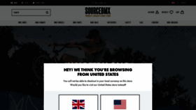 What Sourcebmx.com website looked like in 2023 (This year)