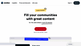 What Smmbox.com website looked like in 2023 (This year)