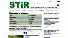 What Stir-tea-coffee.com website looked like in 2023 (This year)