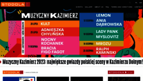 What Stodola.pl website looked like in 2023 (This year)