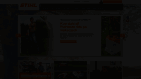 What Stihl.pl website looked like in 2023 (This year)