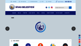 What Sivas.bel.tr website looked like in 2023 (This year)