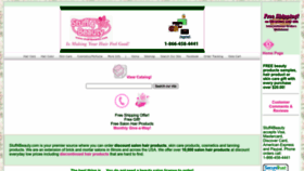 What Stuff4beauty.com website looked like in 2023 (This year)
