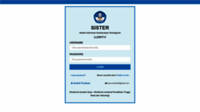 What Sister.usd.ac.id website looked like in 2023 (This year)