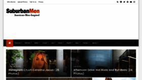 What Suburbanmen.com website looked like in 2023 (This year)