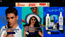 What Superhairpieces.com website looked like in 2023 (This year)