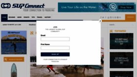 What Supconnect.com website looked like in 2023 (This year)