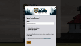 What Stlouiscountymn.gov website looked like in 2023 (This year)