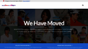 What Ssg-wsg.gov.sg website looked like in 2023 (This year)
