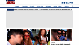 What Semana.es website looked like in 2023 (This year)