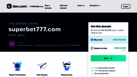 What Superbet777.com website looked like in 2023 (This year)