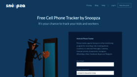 What Snoopza.com website looked like in 2023 (This year)