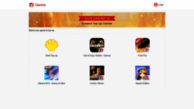 What Shop.garena.sg website looked like in 2023 (This year)