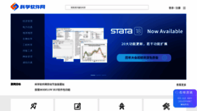 What Sciencesoftware.com.cn website looked like in 2023 (This year)
