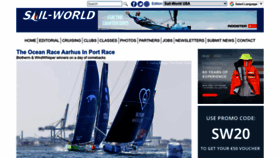 What Sail-world.com website looked like in 2023 (This year)