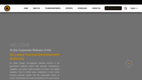 What Sltda.gov.lk website looked like in 2023 (This year)