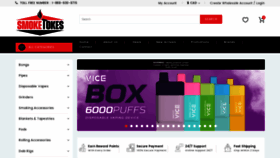 What Smoketokes.ca website looked like in 2023 (2 years ago)