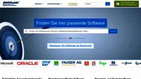 What Softguide.de website looked like in 2023 (This year)