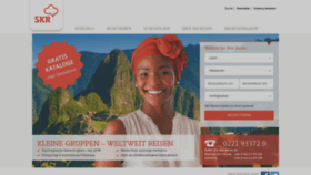What Skr.de website looked like in 2023 (2 years ago)