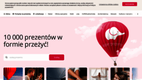 What Superprezenty.pl website looked like in 2023 (This year)