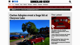 What Summerlandreview.com website looked like in 2023 (This year)