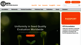 What Seedtest.org website looked like in 2023 (2 years ago)
