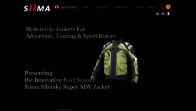 What Siimajackets.com website looked like in 2023 (This year)