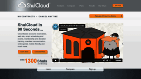 What Shulcloud.com website looked like in 2023 (2 years ago)