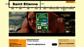 What Saintetienne.com website looked like in 2023 (This year)
