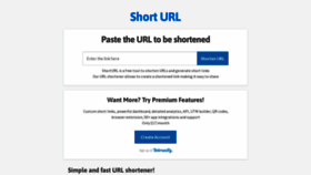 What Shorturl.at website looked like in 2023 (2 years ago)