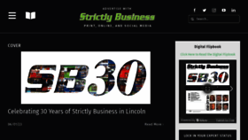 What Strictly-business.com website looked like in 2023 (This year)
