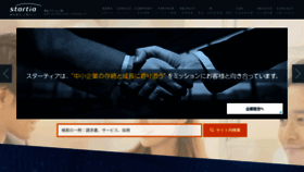 What Startia.co.jp website looked like in 2023 (This year)