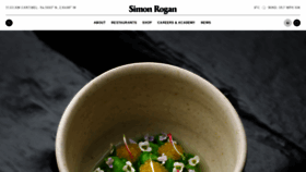 What Simonrogan.co.uk website looked like in 2023 (This year)