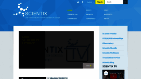 What Scientix.eu website looked like in 2023 (This year)