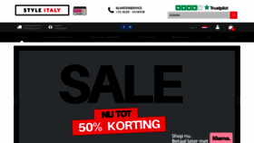 What Styleitaly.nl website looked like in 2023 (2 years ago)