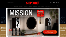 What Stereonet.co.uk website looked like in 2023 (This year)