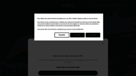 What Sisley-cosmetics.com website looked like in 2023 (2 years ago)
