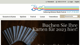 What Shmf.de website looked like in 2023 (This year)